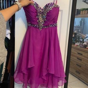 Purple Homecoming/Prom dress